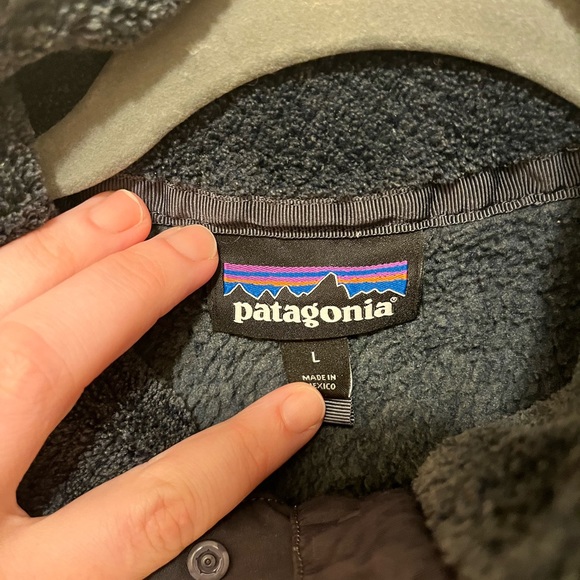 Women's Re-Tool Snap-T® Fleece Pullover (DARK NEW NAVY X-DYE) - Picture 4 of 5